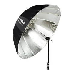 Outlet Deep Silver Umbrella (Large, 51") Lighting Umbrellas