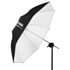 New Shallow White Umbrella (Medium, 41 In.) Lighting Umbrellas