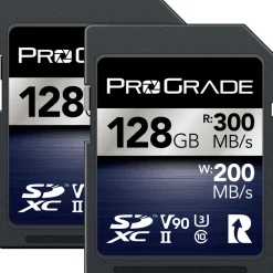 Best 128GB UHS-II SDXC Iridium Memory Card (2-Pack) Memory Cards|Memory Cards