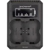 Fashion Dually Charger for Fujifilm NP-W235 Batteries & Adapters