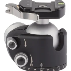Fashion BH-55 Ball Head with Full-Size Lever-Release Clamp (Chrome) Tripod Heads