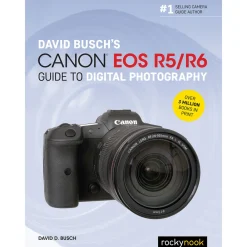 Sale David D. Busch Canon EOS R5/R6 Guide to Digital Photography - Paperback Book Books