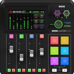 Outlet RODECaster Duo Integrated Audio Production Studio Pro Audio Mixers