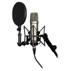Hot SM6 Shock Mount with Detachable Pop Filter Microphones Accessories