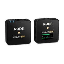 Hot Wireless GO II Single Compact Digital Wireless Microphone System/Recorder (2.4 GHz) with Lavalier GO Omnidirectional Lavalier Microphone Microphones