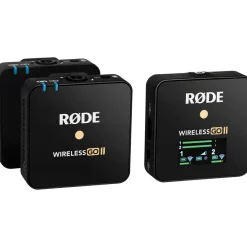 Discount Wireless GO II 2-Person Compact Digital Wireless Microphone System/Recorder (2.4 GHz, Black) Wireless Audio Systems