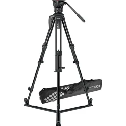 Sale 75/2 Mark II Aluminum Tripod System with Ace M Fluid Head & Ground Spreader Video Tripods & Supports