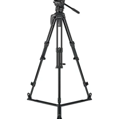 Fashion 75/2 Mark II Aluminum Tripod System with Ace XL Fluid Head & Ground Spreader Video Tripods & Supports