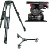 Clearance System 25 EFP 2D with Dolly (150mm Bowl) Video Tripods & Supports