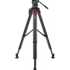 Online System aktiv10T & flowtech 100 with Mid-Level Spreader Video Tripods & Supports
