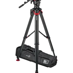 Outlet System aktiv12T & flowtech 100 with Mid-Level Spreader Video Tripods & Supports