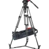 Online Video 18 S2 Fluid Head & ENG 2 CF Tripod System with Ground Spreader Video Tripods & Supports