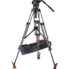 Online Video 18 S2 Fluid Head & ENG 2 CF Tripod System with Mid-Level Spreader Video Tripods & Supports