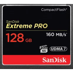 Discount 128GB Extreme Pro CompactFlash Memory Card (160MB/s) Memory Cards|Memory Cards