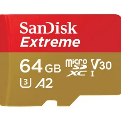 Sale 64GB Extreme UHS-I microSDXC Memory Card with SD Adapter Memory Cards|Memory Cards