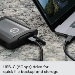 Best 5TB G-DRIVE ArmorATD USB-C 3.2 Gen 1 External Hard Drive Storage Drives|Storage Drives