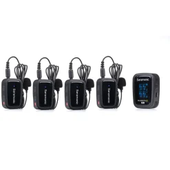 Hot Blink 500 ProX B8 4-Person Digital Camera-Mount Wireless Microphone System (2.4 GHz) Wireless Audio Systems