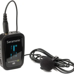 Best Blink 500 ProX B2 2-Person Digital Camera-Mount Wireless Omni Lavalier Microphone System (Black, 2.4 GHz) Wireless Audio Systems