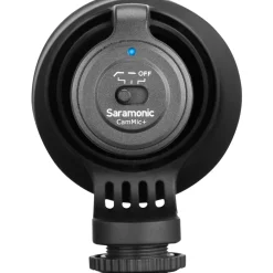 Hot CamMic+ Battery-Powered Camera-Mount Shotgun Microphone for DSLR Cameras and Smartphones Microphones