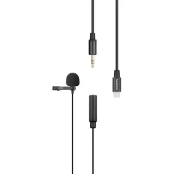 Hot LavMicro U1A Omnidirectional Lavalier Microphone with Lightning Connector for iOS Devices (6.5 ft. Cable) Microphones