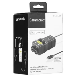 Discount SmartRig+ Di Two-Channel Mic and Guitar Interface with Lightning Connector for iOS Devices Pro Audio Mixers