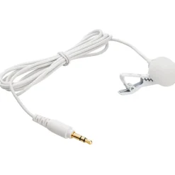 Discount SR-M1 Omnidirectional Lavalier Microphone Cable with 3.5mm TRS Connector (White) Microphones
