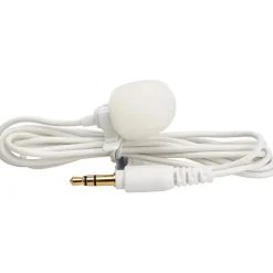 Discount SR-M1 Omnidirectional Lavalier Microphone Cable with 3.5mm TRS Connector (White) Microphones