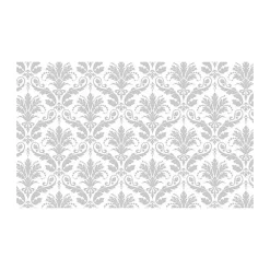 Clearance 53 in. x 18 ft. Printed Background Paper (Gray Floral) Paper Backgrounds