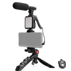 Outlet Mobile Vlogging Bundle Kit Microphones
