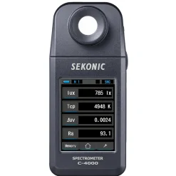 New C-4000 Spectrometer Light Meters & Accessories