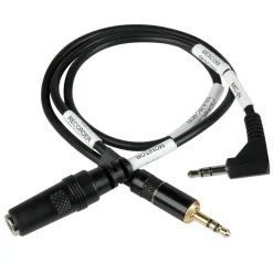 Hot 3.5mm Mic to Mic with Audio Monitor Tap Audio Cables
