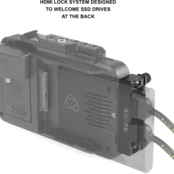 Online HDMI Lock System and Top Plate Kit for 5 in. Atomos Ninja V Camera Support Accessories