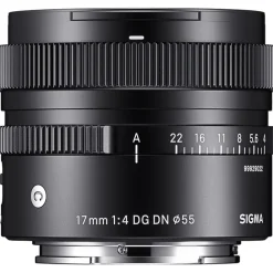 New 17mm f/4 DG DN Contemporary Lens for Sony E Wide Angle