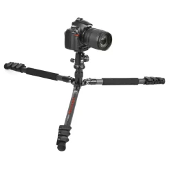 New ET-1204 Carbon Fiber Tripod with E-10 Ball Head Tripod Kits