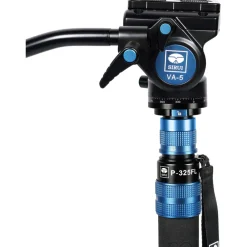 New P-325FL Carbon Fiber Monopod with VA5 Head Monopods
