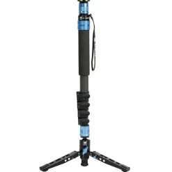 New P-325FL Carbon Fiber Monopod with VA5 Head Monopods