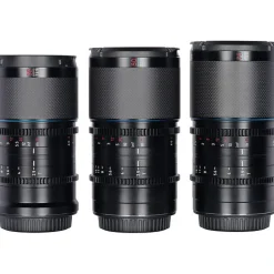 Fashion Sniper f/1.2 Autofocus 3-Lens Kit (Sony E, Black) Wide Angle