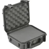 Clearance 3I-0907-4-C Small Mil-Std Waterproof Case 4 in. Deep with Cubed Foam (Black) Hard Cases & Large Bags