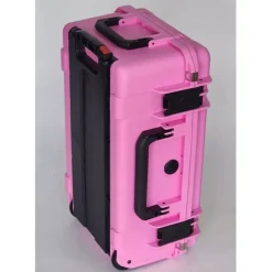 Hot iSeries 2011-7 Case with Photo Dividers and Lid Organizer (Pink) Hard Cases & Large Bags