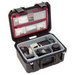 Sale iSeries 1309-6 Case with Photo Dividers and Lid Organizer (Black) Hard Cases & Large Bags