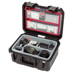 Sale iSeries 1309-6 Case with Photo Dividers and Lid Organizer (Black) Hard Cases & Large Bags