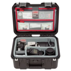 Sale iSeries 1309-6 Case with Photo Dividers and Lid Organizer (Black) Hard Cases & Large Bags