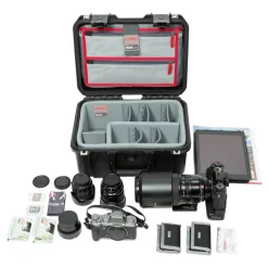 Sale iSeries 1309-6 Case with Photo Dividers and Lid Organizer (Black) Hard Cases & Large Bags
