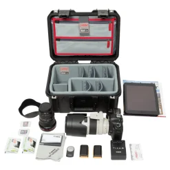 Sale iSeries 1309-6 Case with Photo Dividers and Lid Organizer (Black) Hard Cases & Large Bags