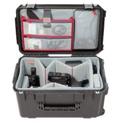 Outlet iSeries 2213-12 Case with Think Tank Designed Video Dividers and Lid Organizer (Black) Hard Cases & Large Bags