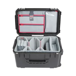 Outlet iSeries 2213-12 Case with Think Tank Designed Video Dividers and Lid Organizer (Black) Hard Cases & Large Bags