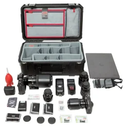 Sale iSeries 2011-7 Case with Photo Dividers and Lid Organizer (Black) Hard Cases & Large Bags