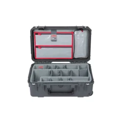 Outlet iSeries 2011-7 Case with Photo Dividers and Lid Organizer (Dark Gray) Hard Cases & Large Bags