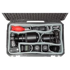 Clearance iSeries 2011-7 Case with Photo Dividers & Lid Foam (Black) Hard Cases & Large Bags