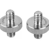 New 1/4 in.-20 to 1/4 in.-20 Double-End Stud (2-Pack) Camera Support Accessories